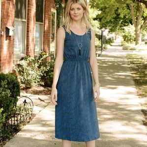 Mata Traders Azalea Midi Dress Ocean - Large